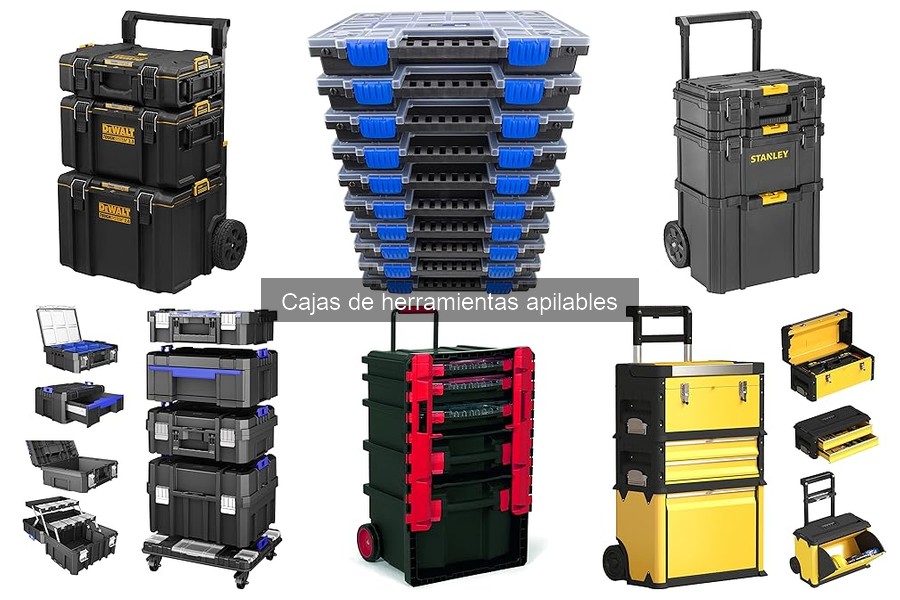 Mantenimiento y Limpieza de Cajas de Herramientas Apilables