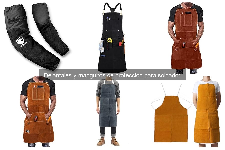Mantenimiento y limpieza de delantales para soldador