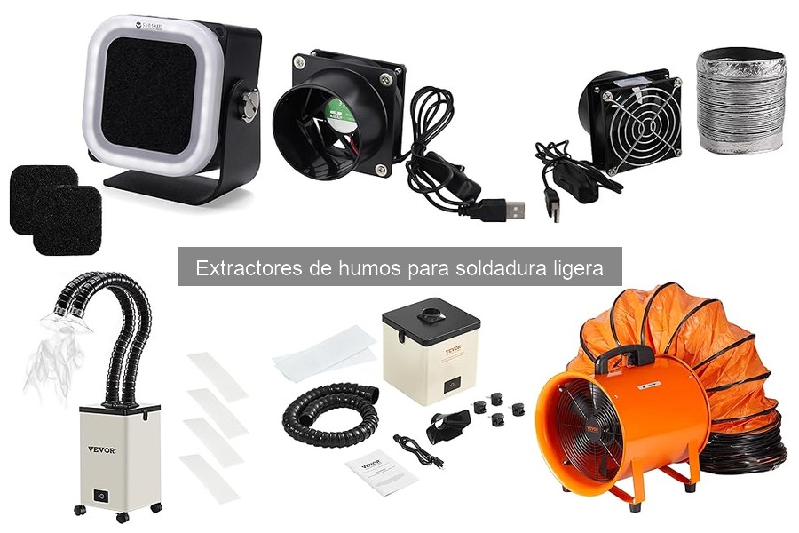 Mantenimiento y limpieza de extractores de humos para soldadura