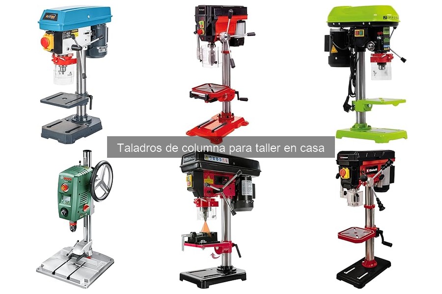 Mantenimiento y limpieza de un taladro de columna en casa