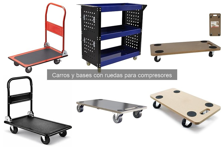 Mejora la estabilidad de tu carro con ruedas para compresores