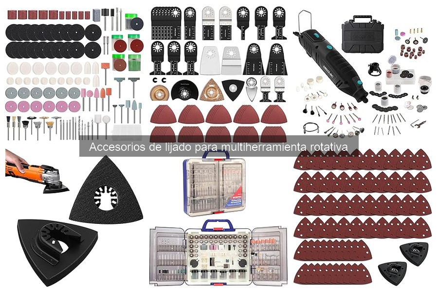Mejores Accesorios de Lijado para Proyectos de Bricolaje en Casa