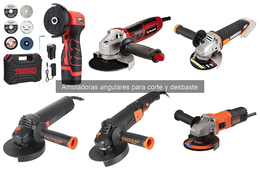 Mejores amoladoras angulares para uso doméstico en 2023