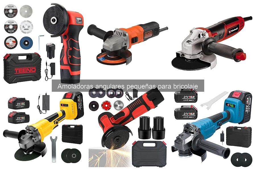 Mejores amoladoras angulares pequeñas para bricolaje 2023