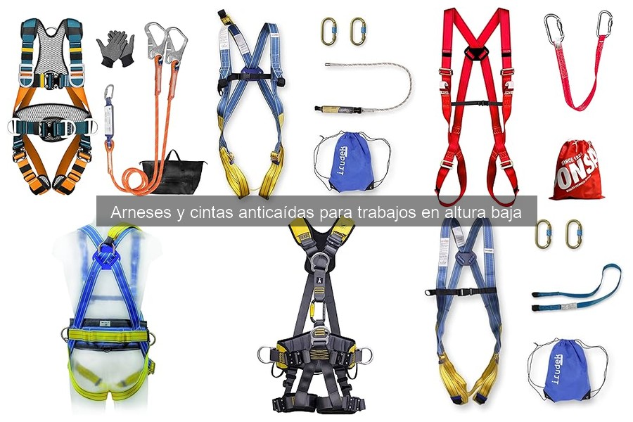 Mejores arneses para trabajos en altura baja: comparativa