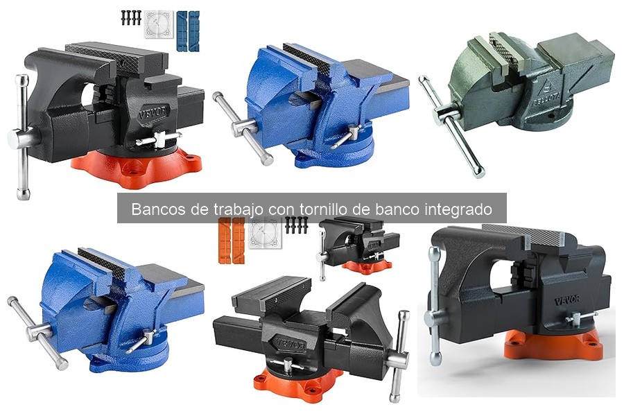 Mejores bancos de trabajo con tornillo de banco para bricolaje