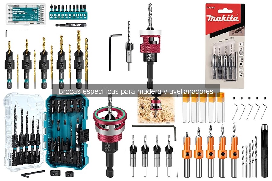 Mejores brocas para madera según uso específico