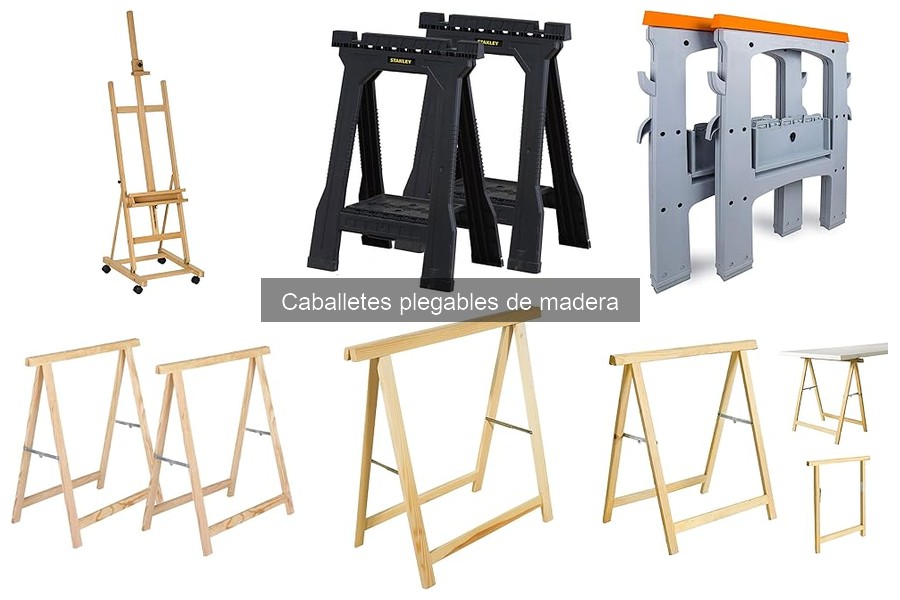 Mejores caballetes plegables de madera para el hogar