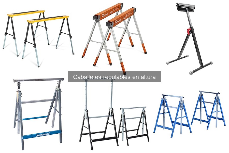Mejores caballetes regulables en altura para bricolaje