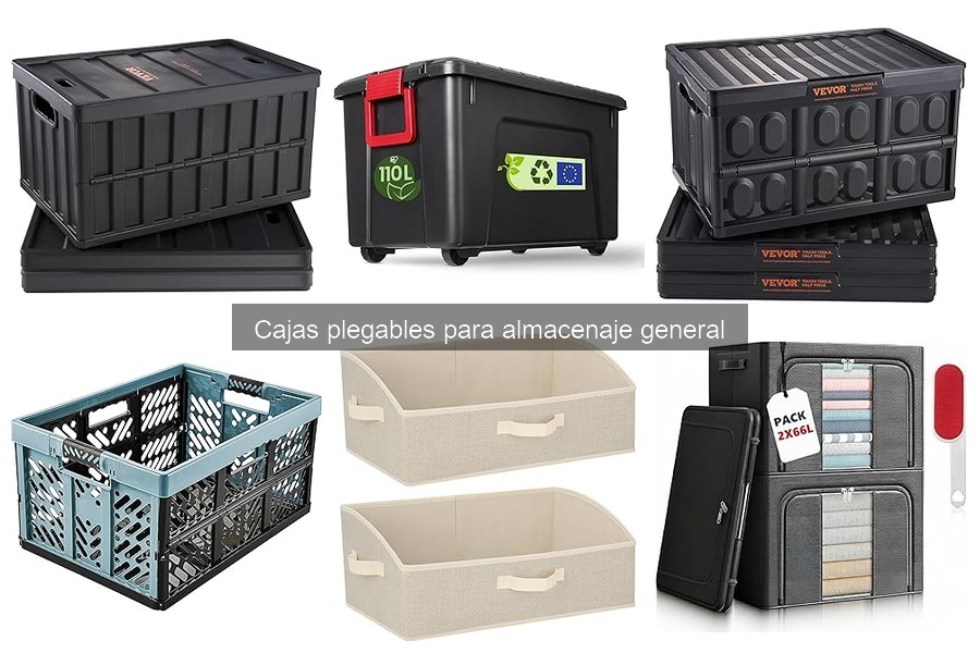 Mejores cajas plegables para almacenamiento en casa