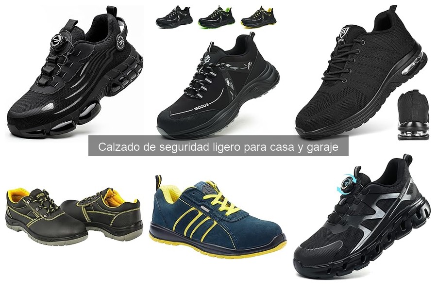 Mejores calzados de seguridad ligeros para el hogar