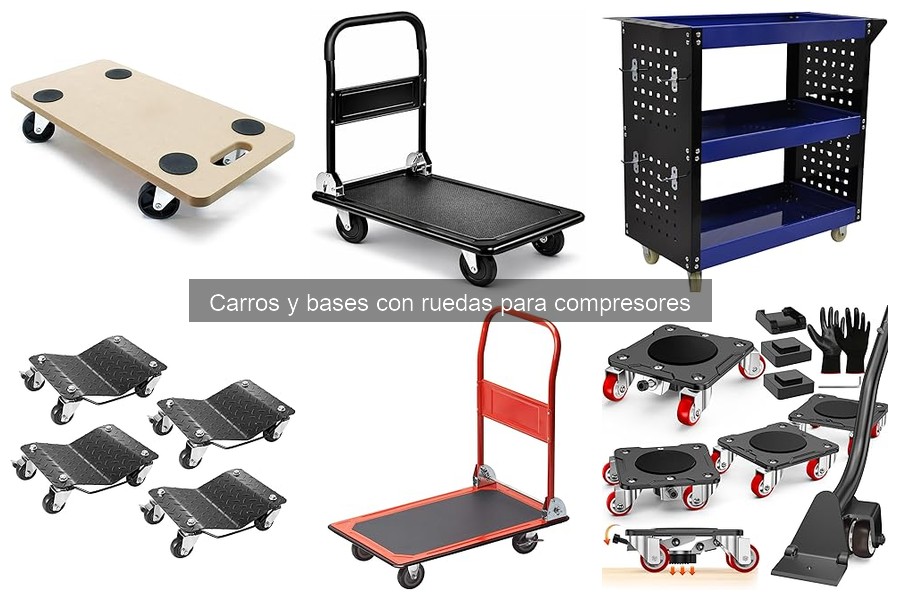 Mejores carros con ruedas para compresores en 2023