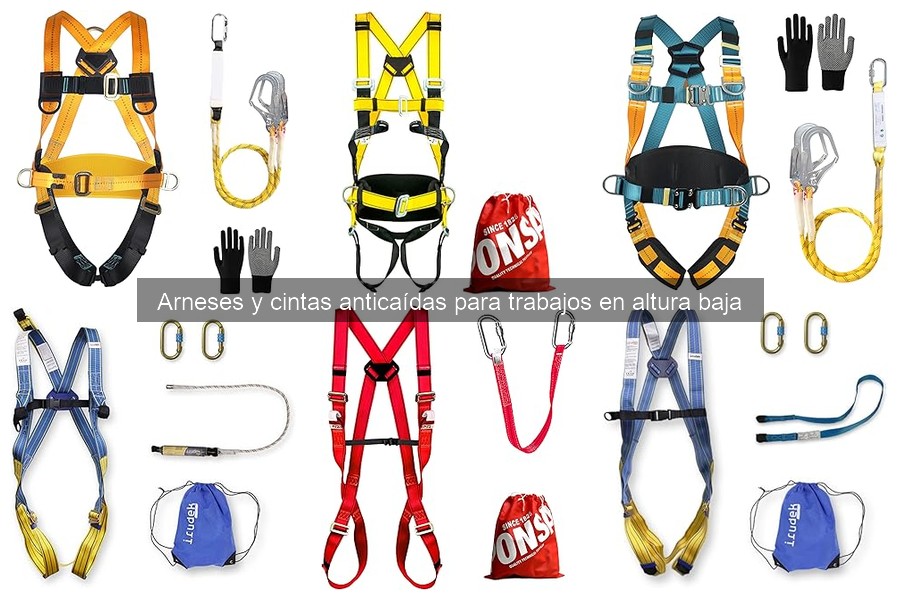 Mejores cintas anticaídas para trabajos en altura baja