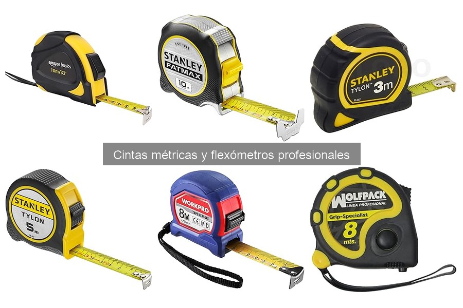 Mejores cintas métricas para profesionales en 2023