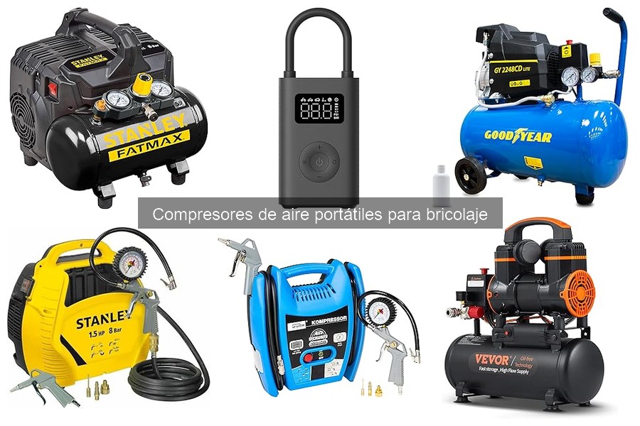 Mejores compresores de aire portátiles para bricolaje en 2023