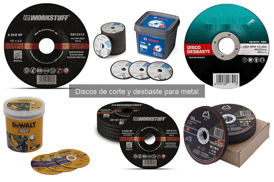Mejores discos de corte para metal en 2023: comparativa