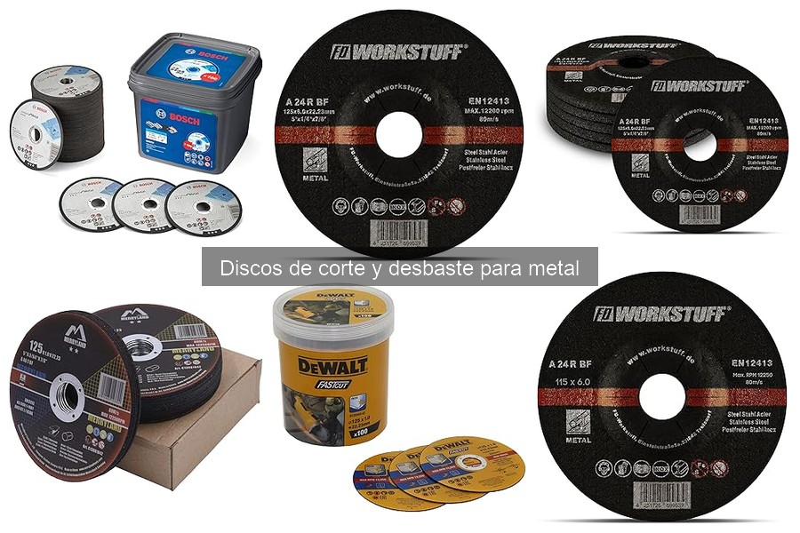 Mejores discos de corte para metal según trabajo específico