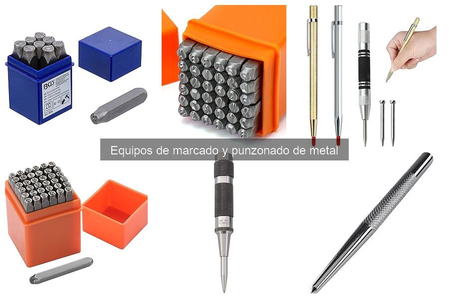 Mejores equipos de marcado y punzonado de metal para principiantes