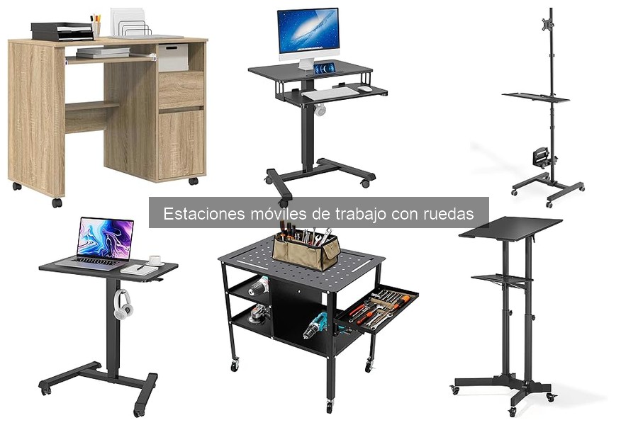 Mejores estaciones móviles de trabajo para profesionales