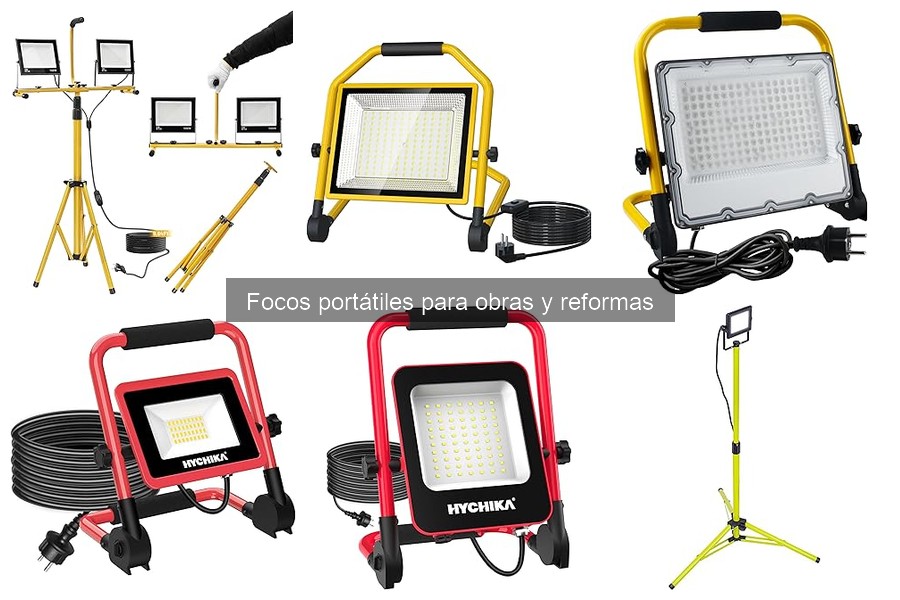 Mejores focos portátiles para bricolaje: Comparativa 2023