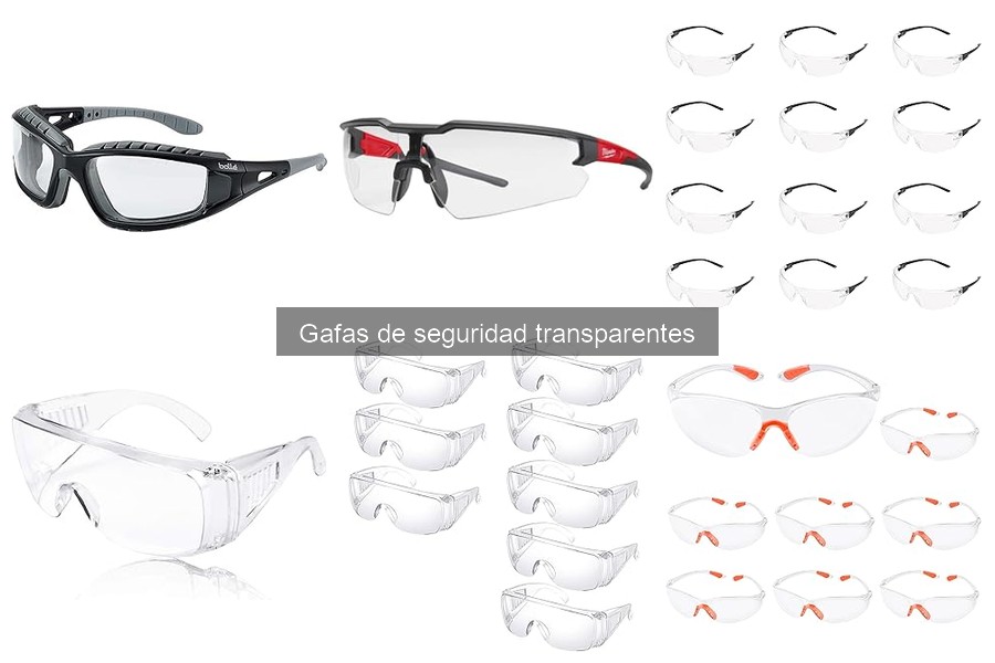 Mejores gafas de seguridad transparentes para bricolaje