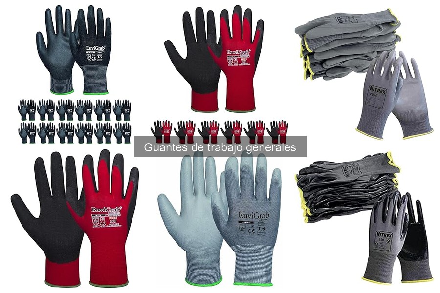 Mejores guantes de trabajo para bricolaje en casa