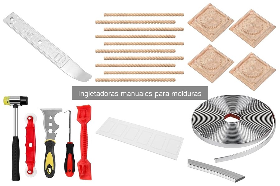 Mejores ingletadoras manuales para molduras en 2024