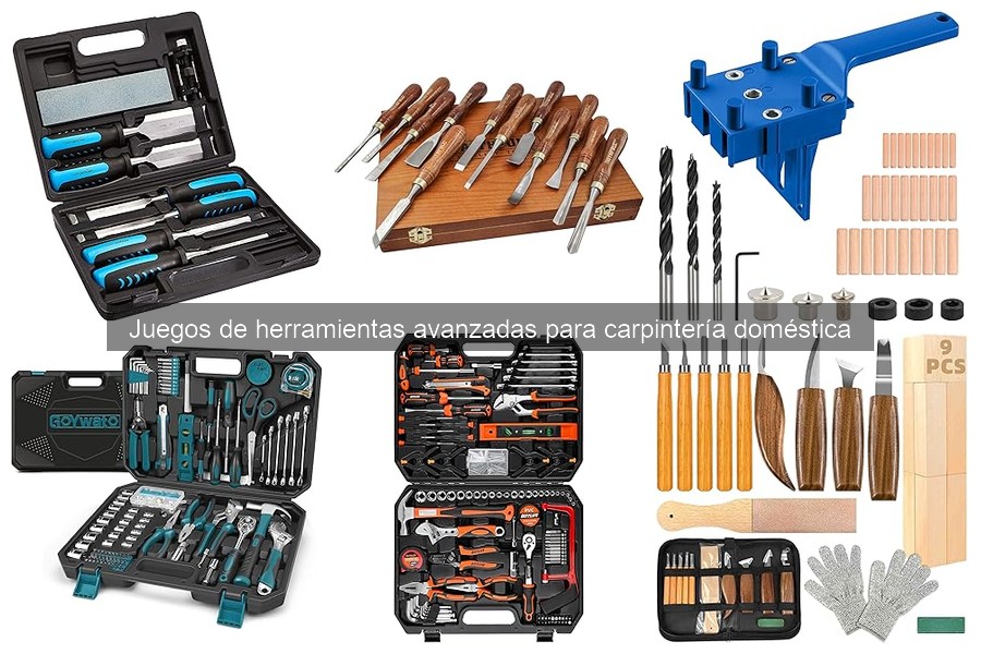 Mejores juegos de herramientas manuales para carpintería