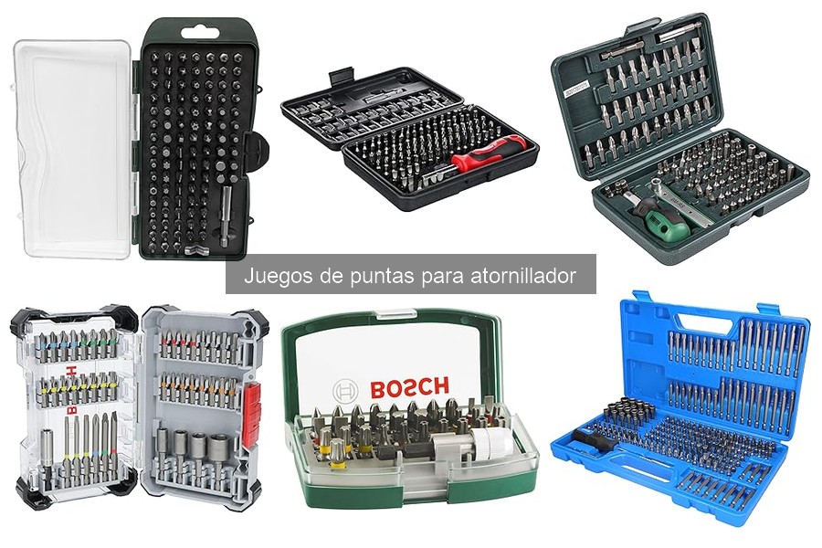 Mejores juegos de puntas para atornillador para principiantes