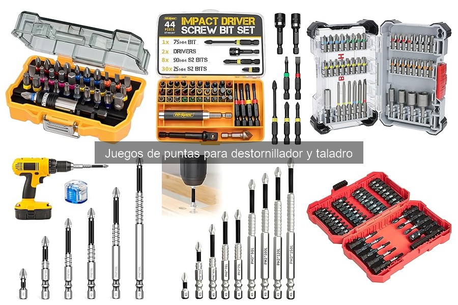 Mejores juegos de puntas para bricolaje en casa 2023
