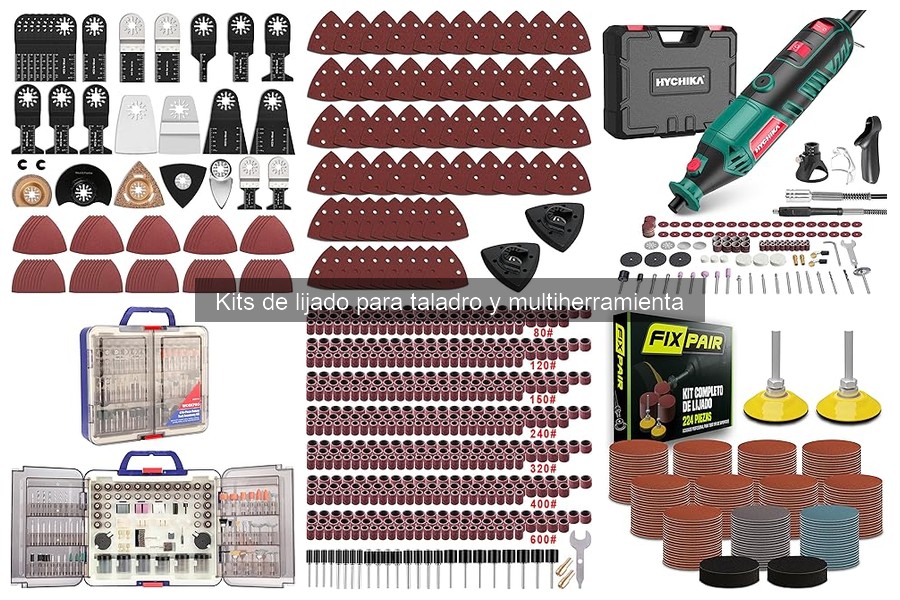 Mejores kits de lijado para principiantes: comparativa 2023