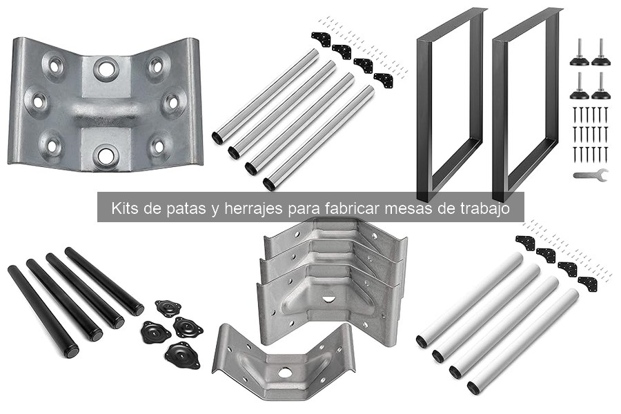 Mejores kits de patas y herrajes para mesas de trabajo 2023