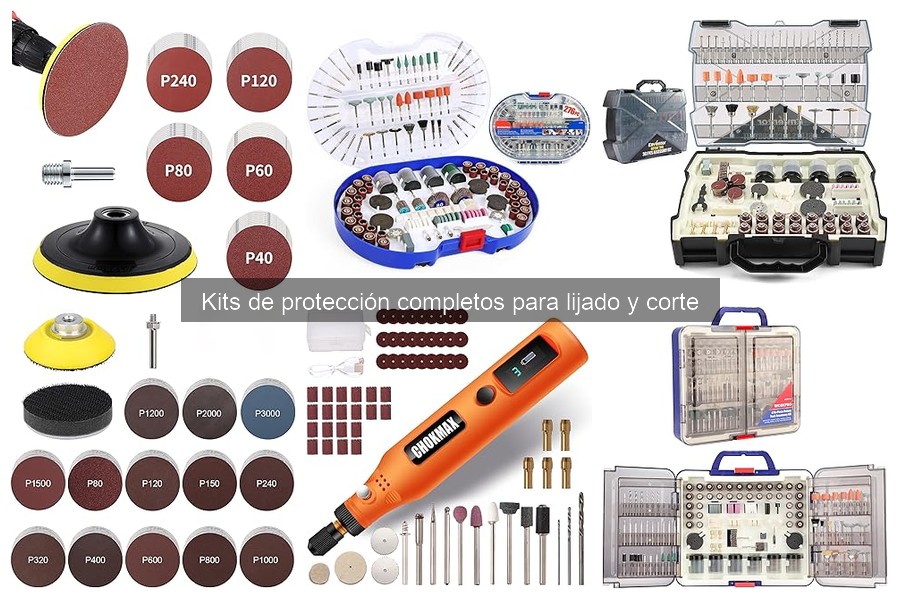 Mejores kits de protección para lijado y corte en bricolaje