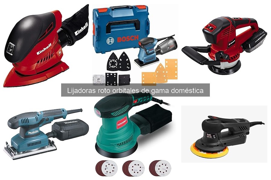 Mejores lijadoras roto orbitales para principiantes en 2023