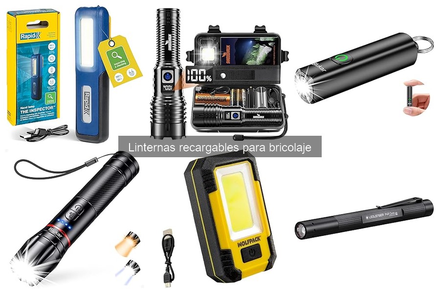 Mejores Linternas Recargables para Bricolaje en 2023