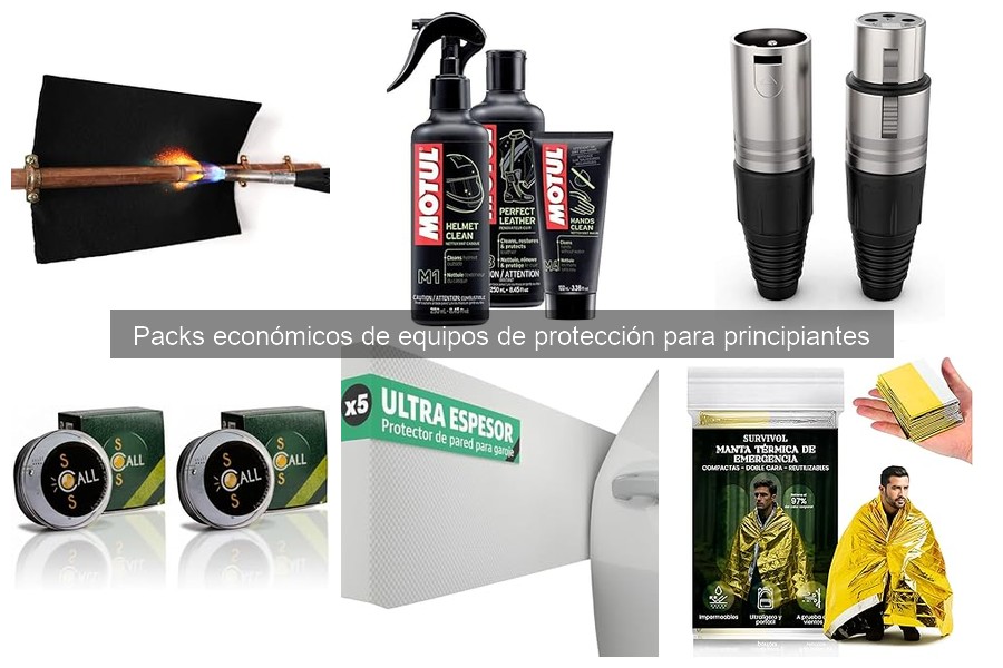 Mejores lugares para comprar packs económicos de protección