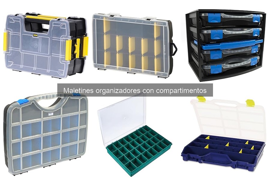 Mejores maletines organizadores para el bricolaje en casa