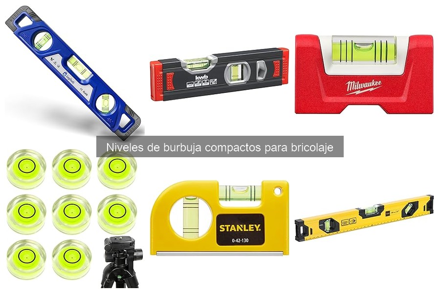 Mejores marcas de niveles de burbuja compactos para bricolaje
