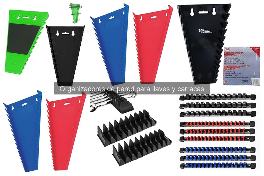 Mejores marcas de organizadores de pared para llaves y carracas