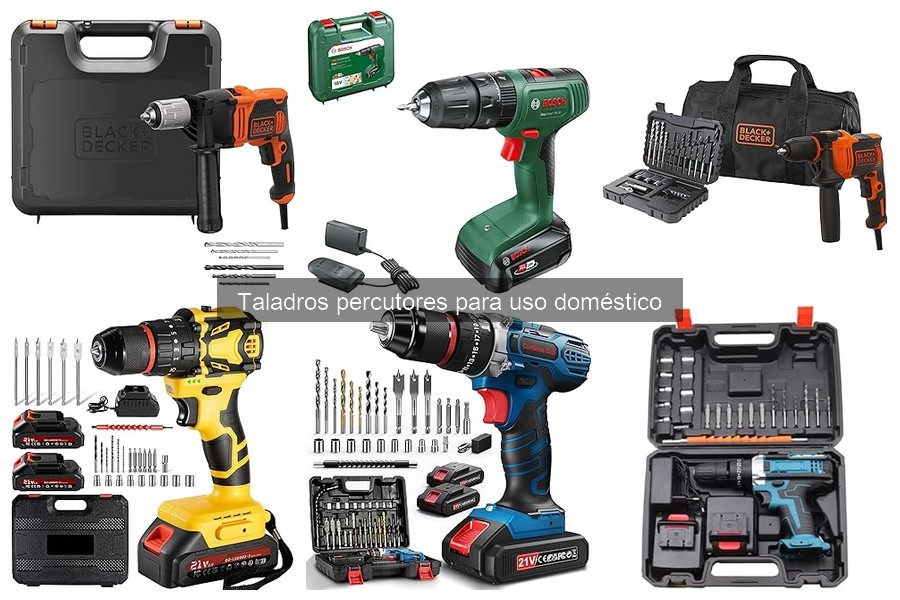Mejores marcas de taladros percutores: opiniones y análisis