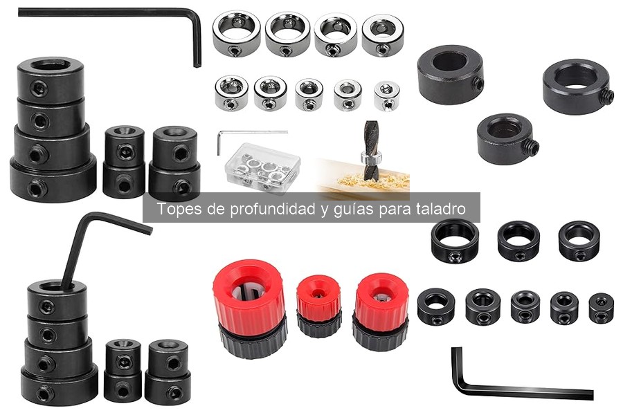 Mejores materiales para topes de profundidad en taladros