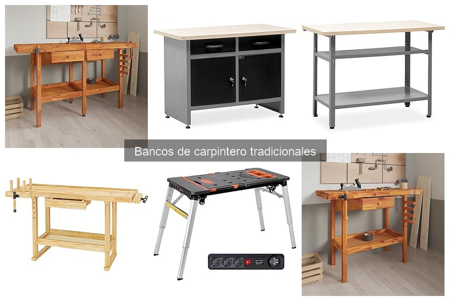Mejores materiales para un banco de carpintero