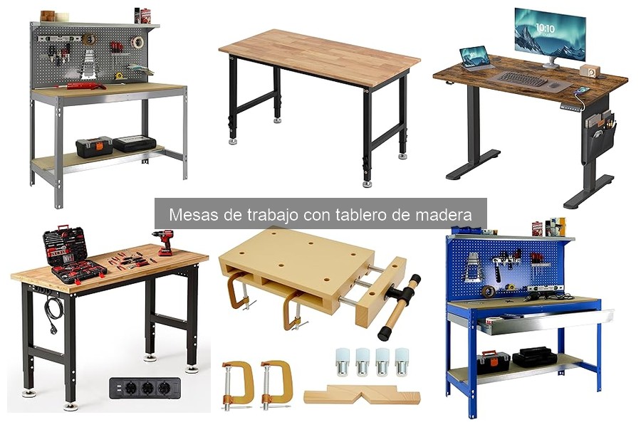 Mejores mesas de trabajo de madera para carpinteros principiantes