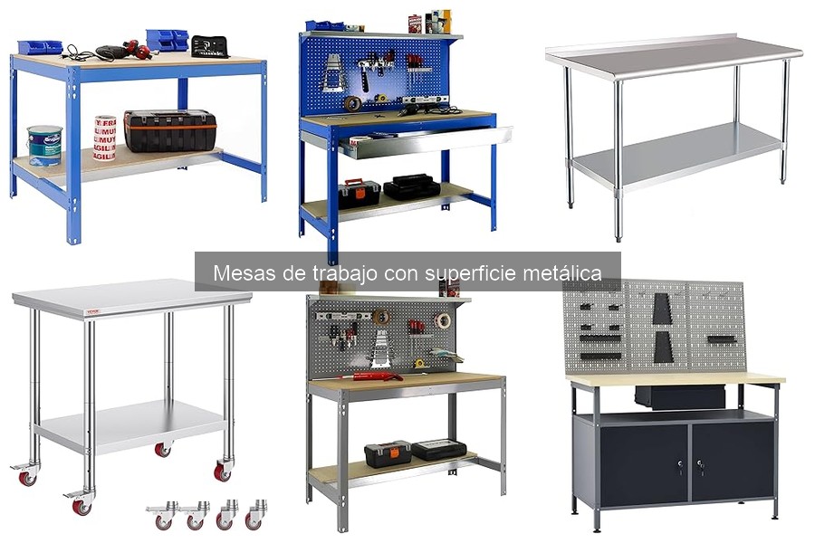 Mejores mesas de trabajo metálicas para tu taller en casa