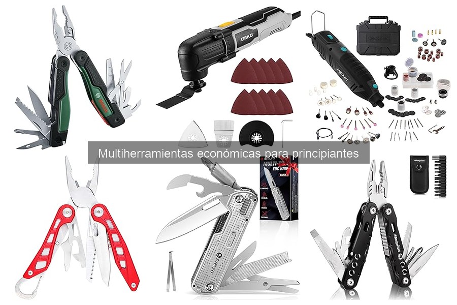 Mejores multiherramientas económicas para principiantes en 2023