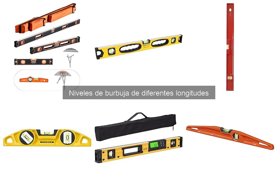 Mejores niveles de burbuja para trabajos en casa