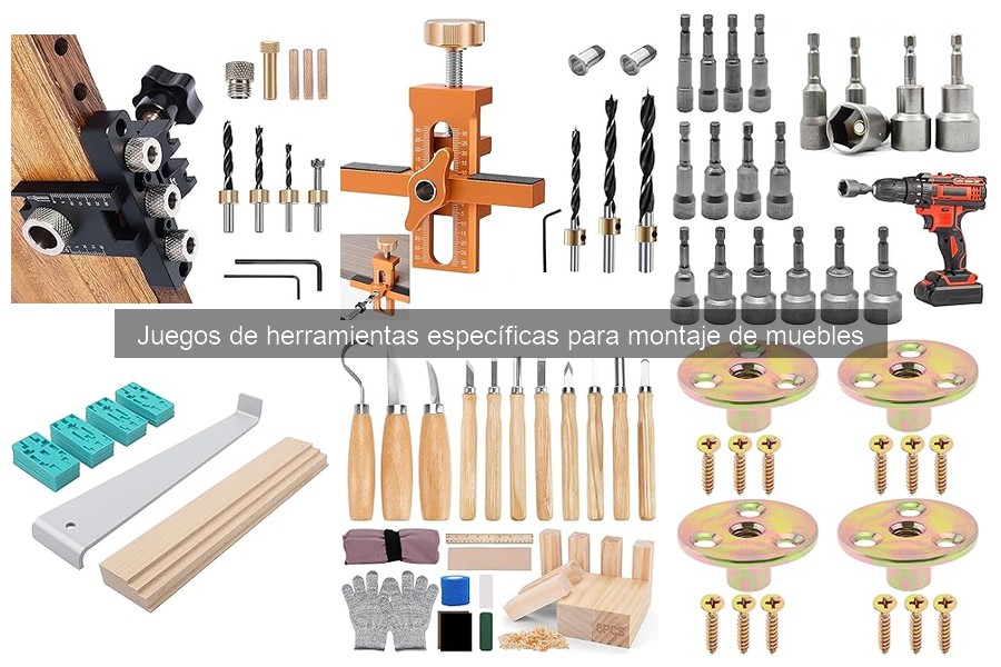 Mejores ofertas y precios de juegos de herramientas para muebles