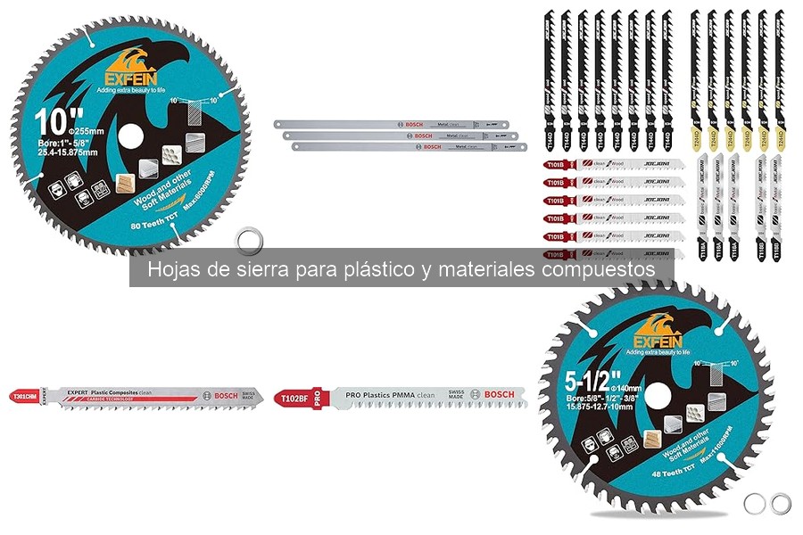 Mejores precios y ofertas en hojas de sierra para plástico