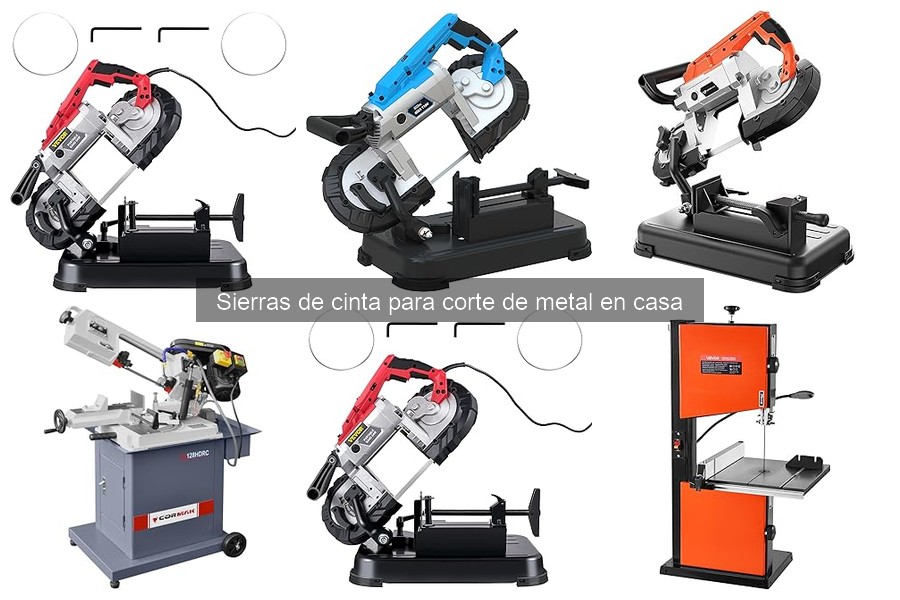 Mejores sierras de cinta para corte de metal en casa