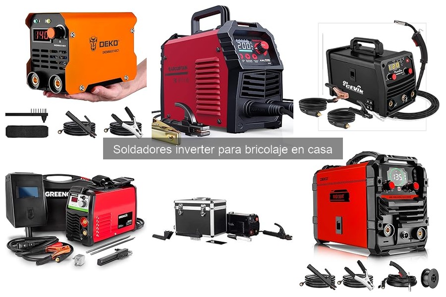 Mejores soldadores inverter para bricolaje en casa 2023
